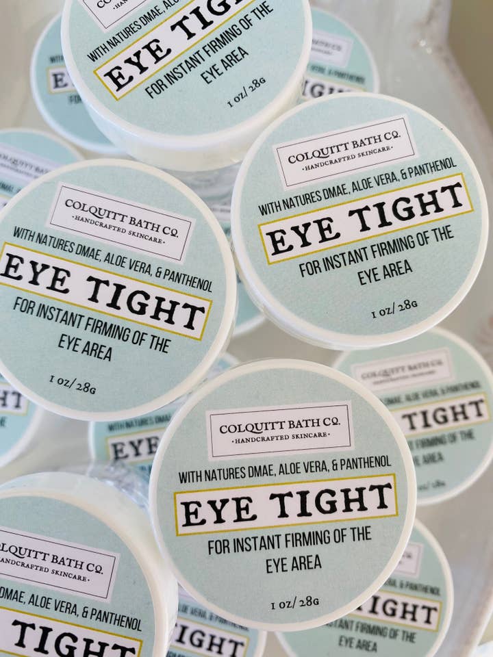 Eye Tight Eye Tightening Gel for wholesale by Colquitt Bath Co.