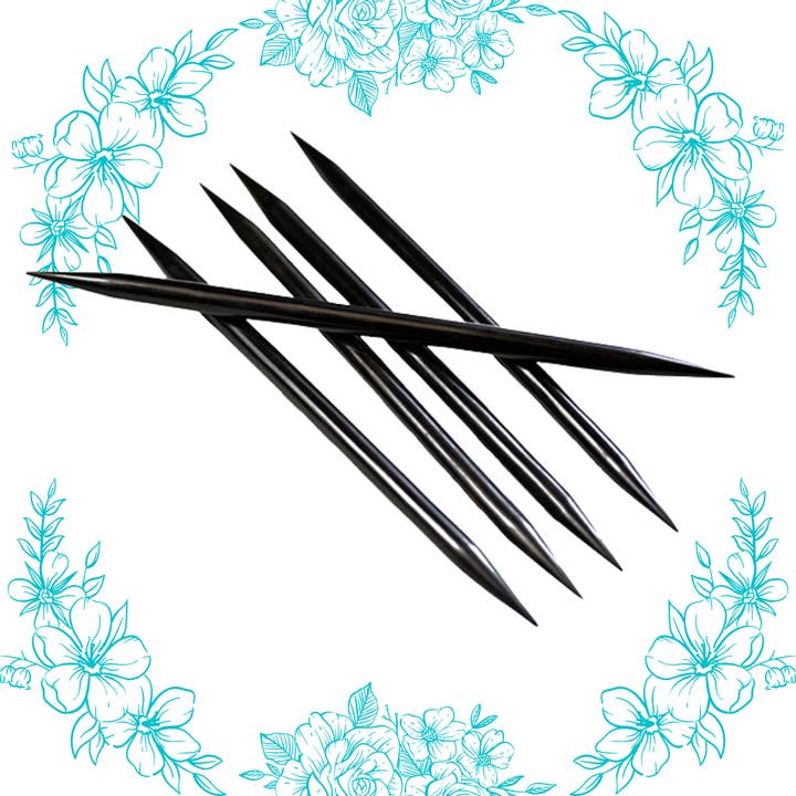 Nirvana Ebony Double Point Assortments for wholesale by The KnittingZone