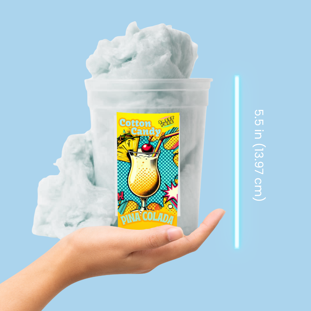 Sweet Faze LLC - Wholesale Cotton Candy - Handmade Pina Colada Cotton Candy - Wholesale2