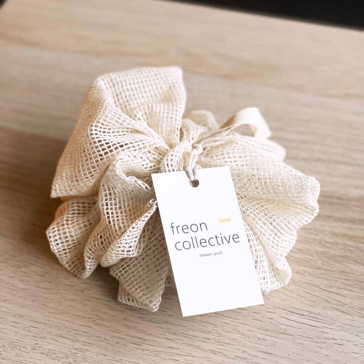 Freon Collective - Wholesale Bath Pouf/Sponge - Organic Cotton Shower Pouf
