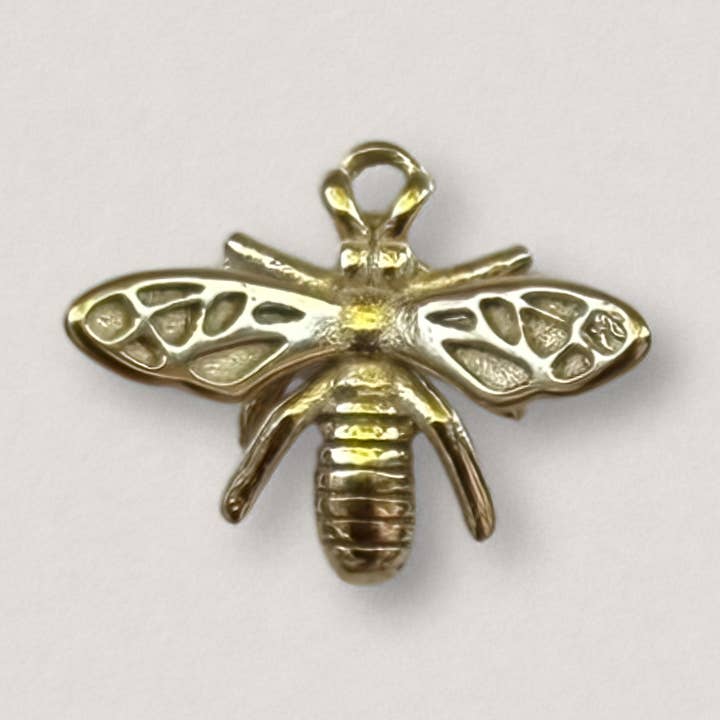 Bee Charm : Water Safe- Tarnish Resistant Charm Bar for wholesale by Azelea Society