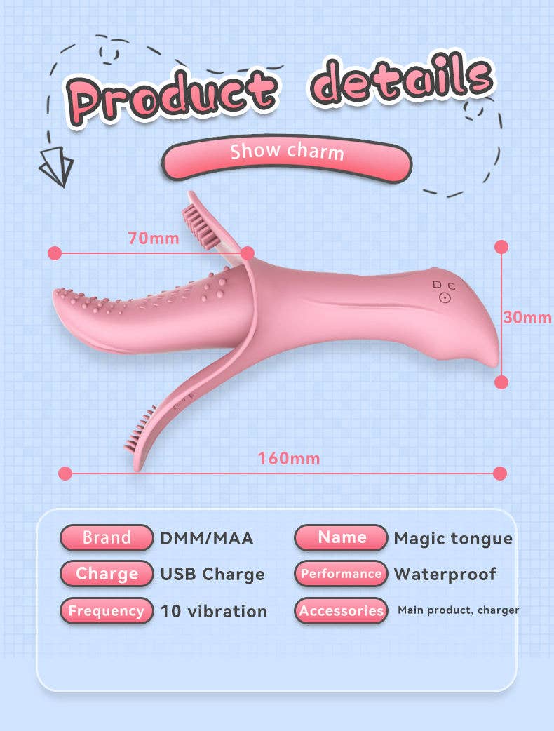  Pack Mix Match Colors  Magic tongue Grain flirt flexible and Go Crazy(10 Pack) for wholesale on Faire3