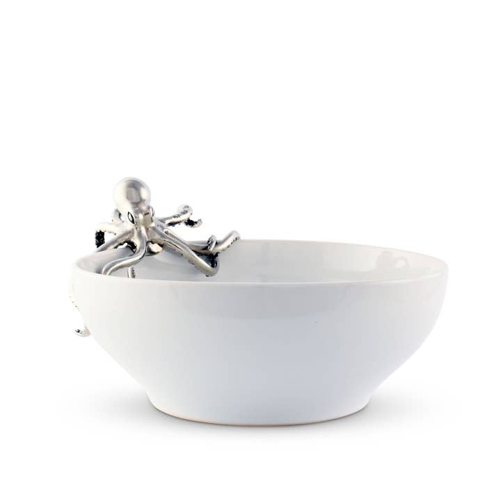 Vagabond House – wholesale Bowl – Octopus Stoneware Bowl Large1