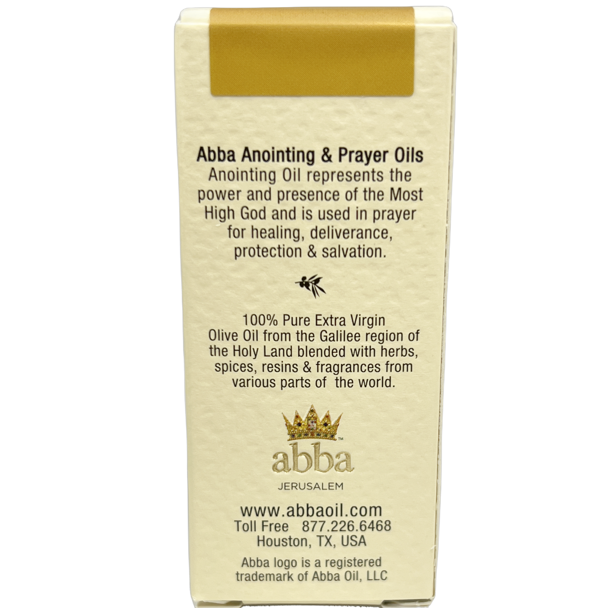 Abba Christian Products – wholesale Doftolja – Bönolja med frankincense och myrra - 7 ml1