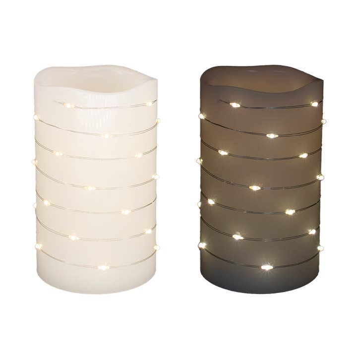 Medium Strand Light LED Pillar for wholesale by WT Collection