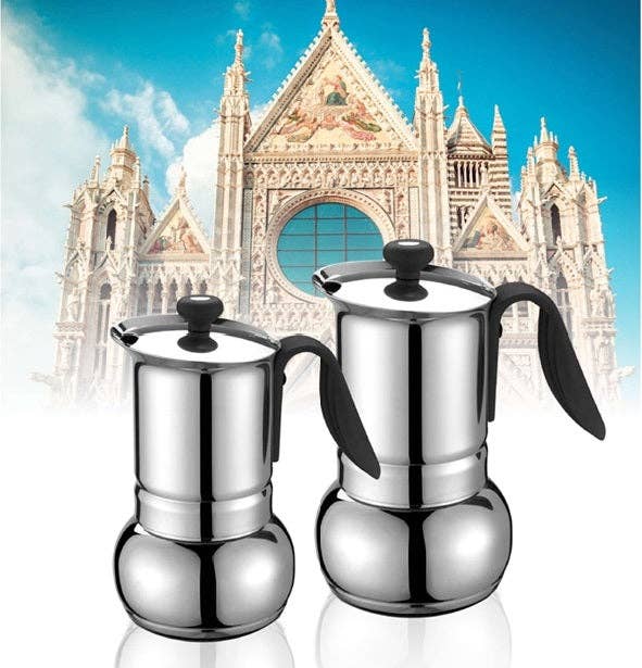 STS Stumpf GmbH / Monkano - Wholesale Espresso Maker - SIENA - The traditional stove in a modern design1