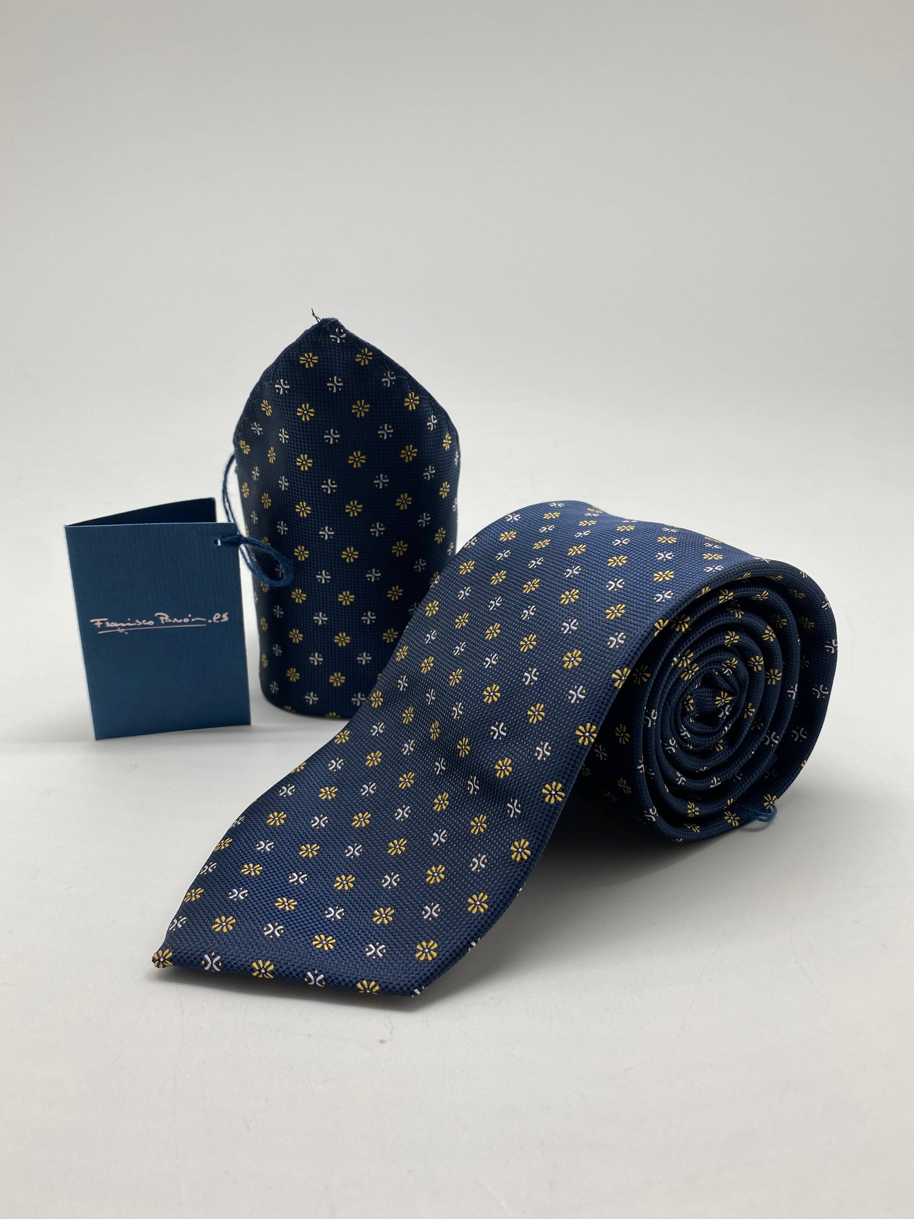 Andaluza De Corbatas SLU - Wholesale Necktie - Men's - Two Flowers Tie12