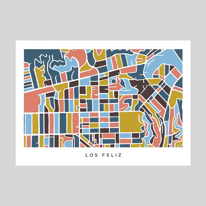 Faraway Places Paper - Wholesale Postcard Set - Los Angeles Neighborhood Print Postcards - Set of 143