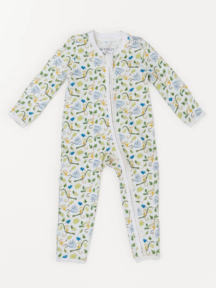 Timo & Violet - Wholesale Jumpsuit - Baby - Happy Monkey One-Piece