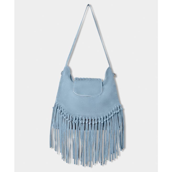 Joe Browns - Wholesale Shoulder Bag - Women's - No Limits Suede Tassel Boho Bag