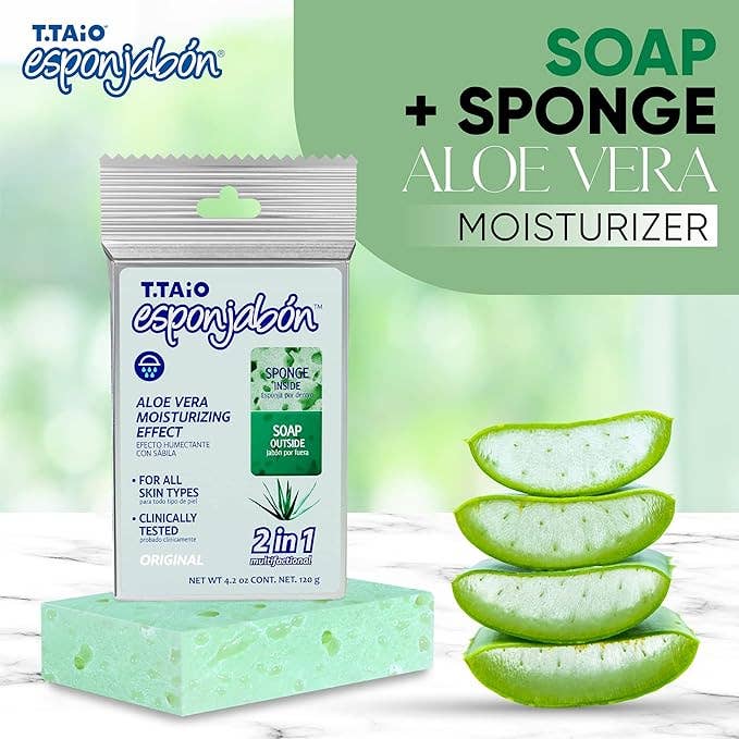 Innovarix - Wholesale Bar Soap - Soap Sponge Variety 6 Pack - Shower Scrubber