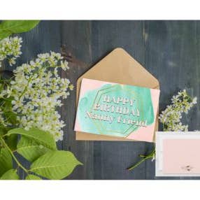 Happy Birthday Nanny Friend for wholesale by The Nanny Cards