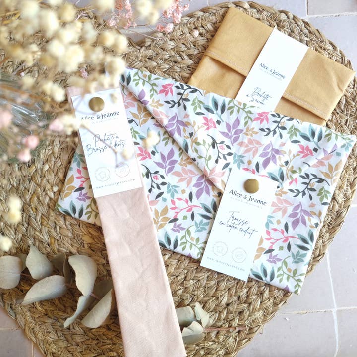 Alice et Jeanne - Wholesale Makeup/Cosmetic Bag - Juliette coated cotton makeup bag2