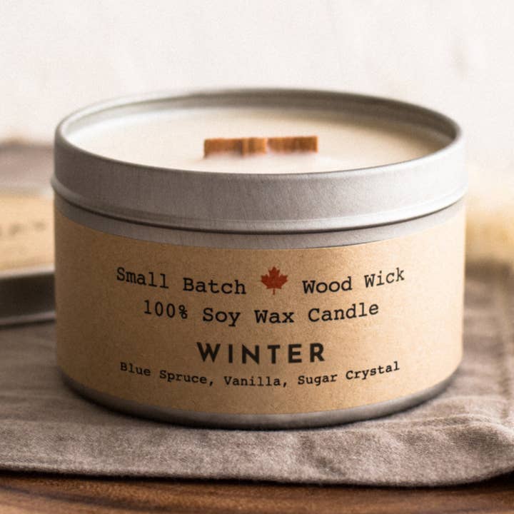 Latta di Candela Cabina Invernale per la vendita all'ingrosso da parte di Weekday Candles