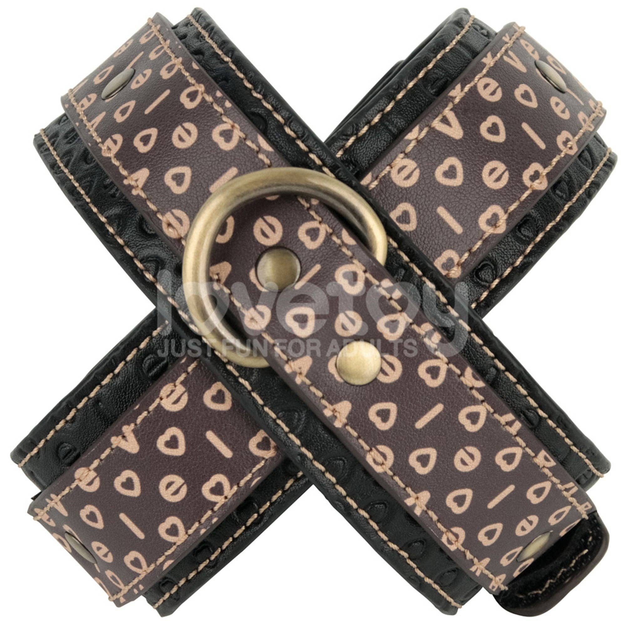 LOVETOY - Wholesale Sex Toy - Rebellion Reign Crossed Handcuffs1