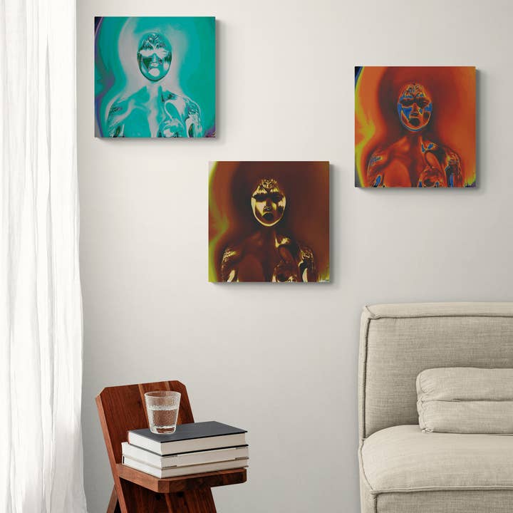 StudioKollisions - Wholesale Art Print - "Blink" Wall Art Print Set, Heavy Cardstock1