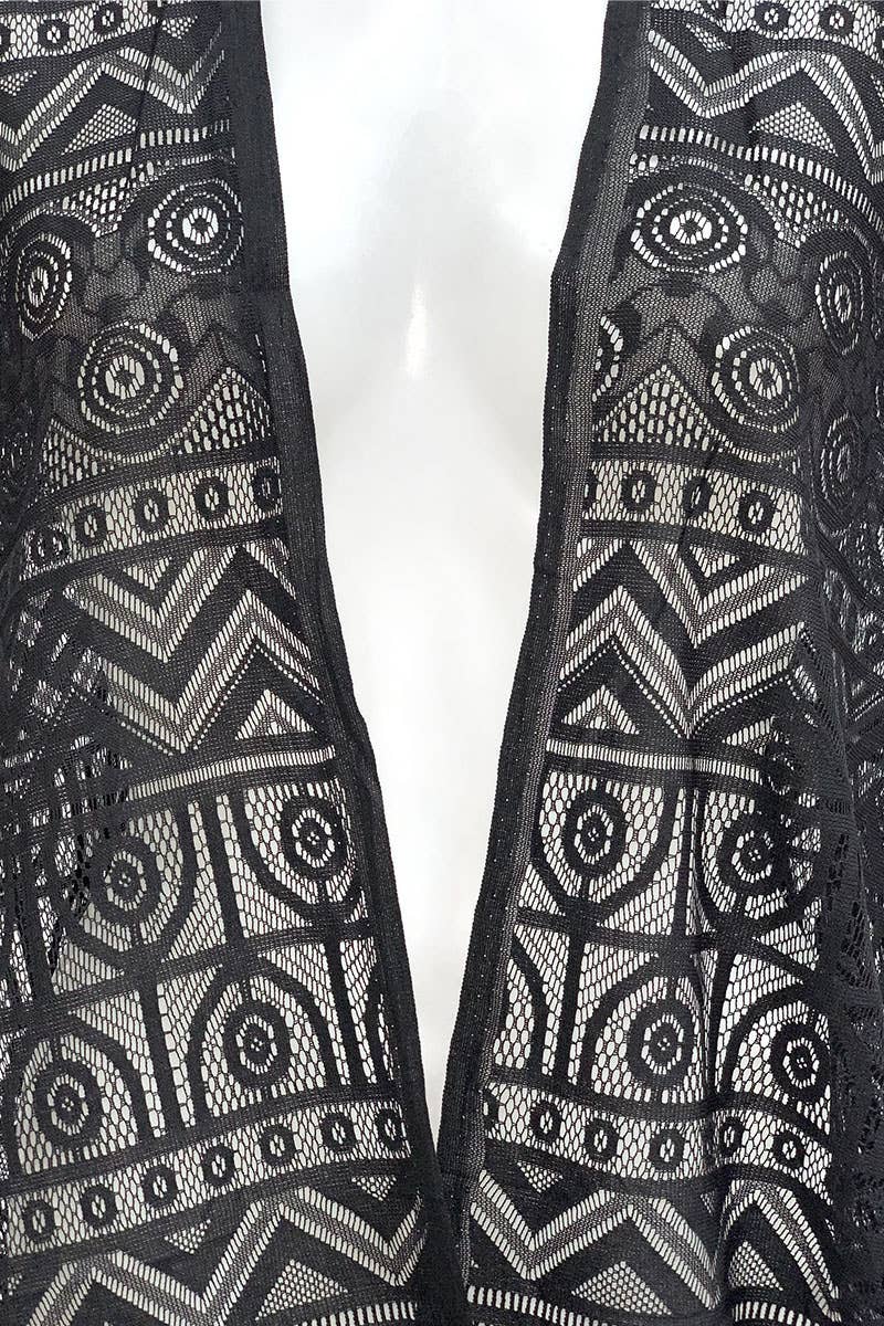 Belle Com'Elle - Wholesale Swim Cover Up - Women's - Openwork beachwear/PL23474