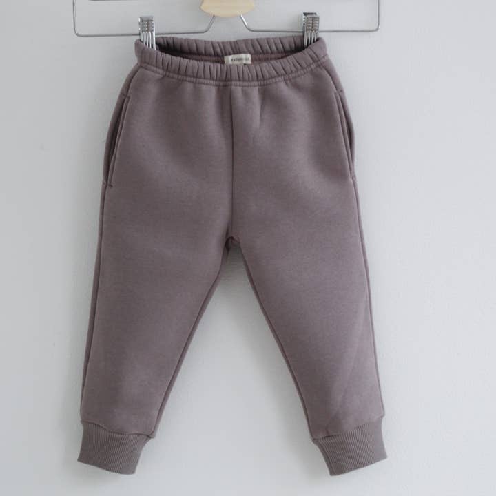 Pantalones deportivos mauve para niños para venta al por mayor de Babymood AS
