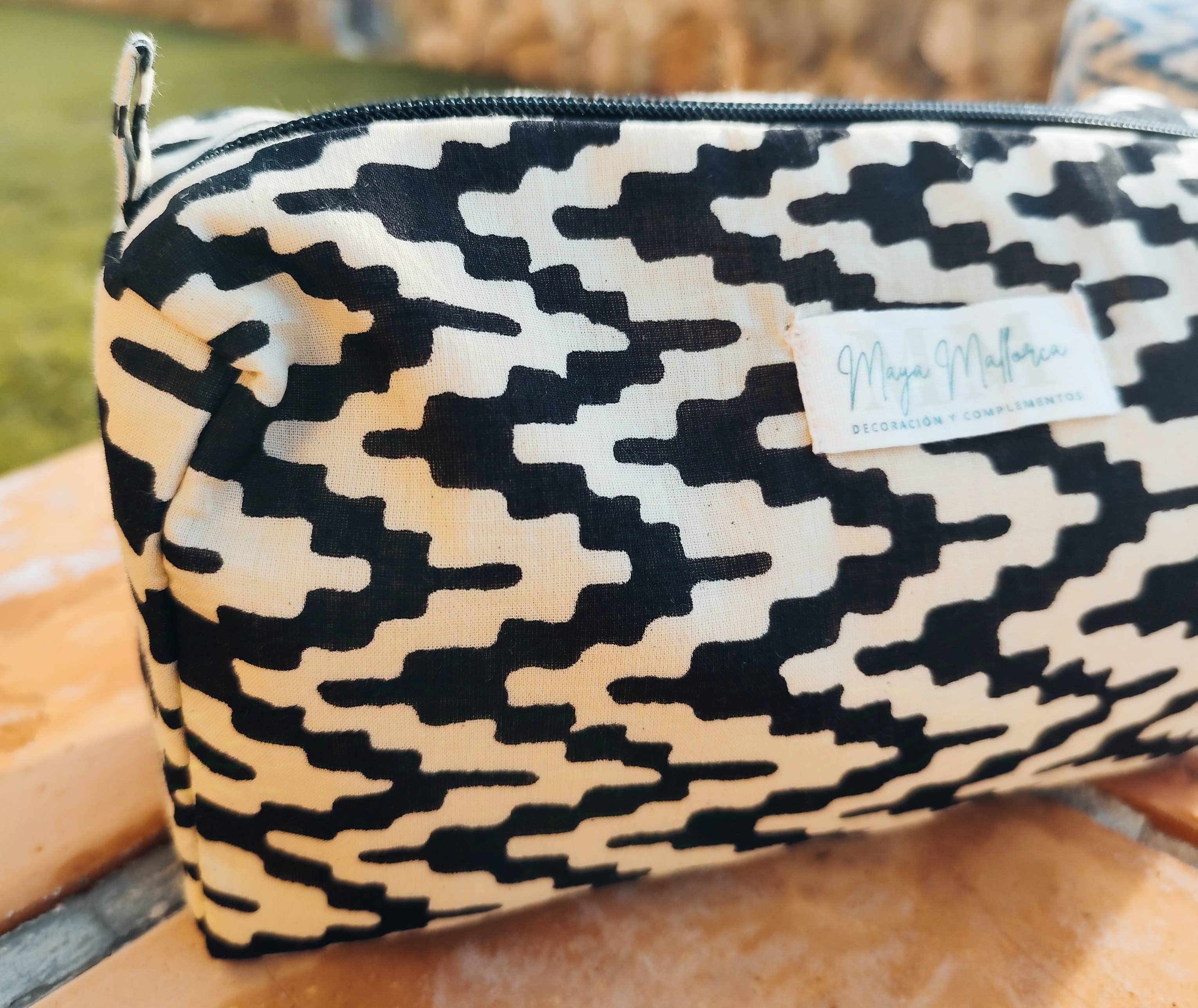 Maya Mallorca - Wholesale Clutch Bag - Women's - BLOCK PRINT COTTON CLUTCH PACK VALLDEMOSA COLLECTION2