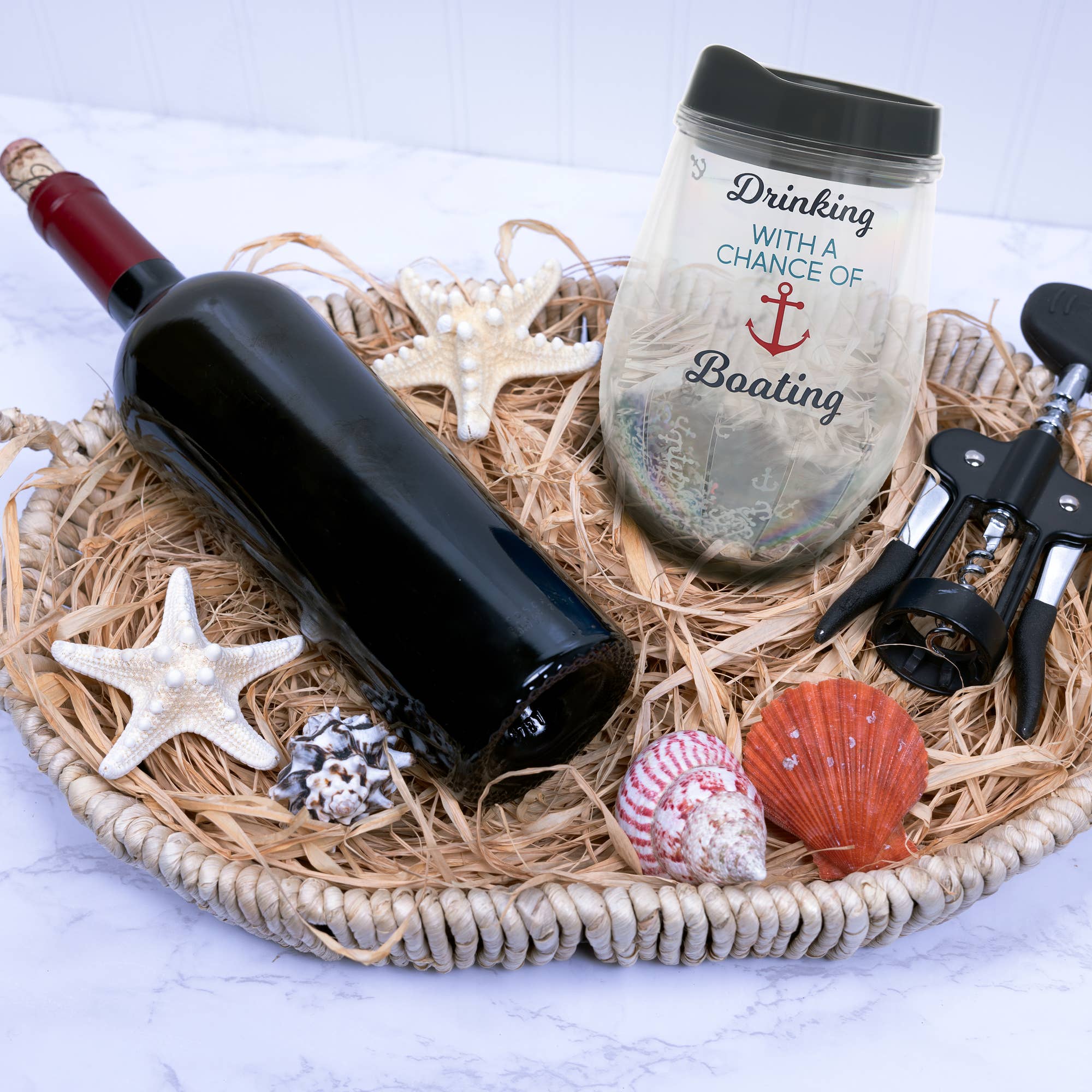 Pavilion - Wholesale Wine Glass - Boating - 12 oz Acrylic Stemless Wine Glass with Lid2