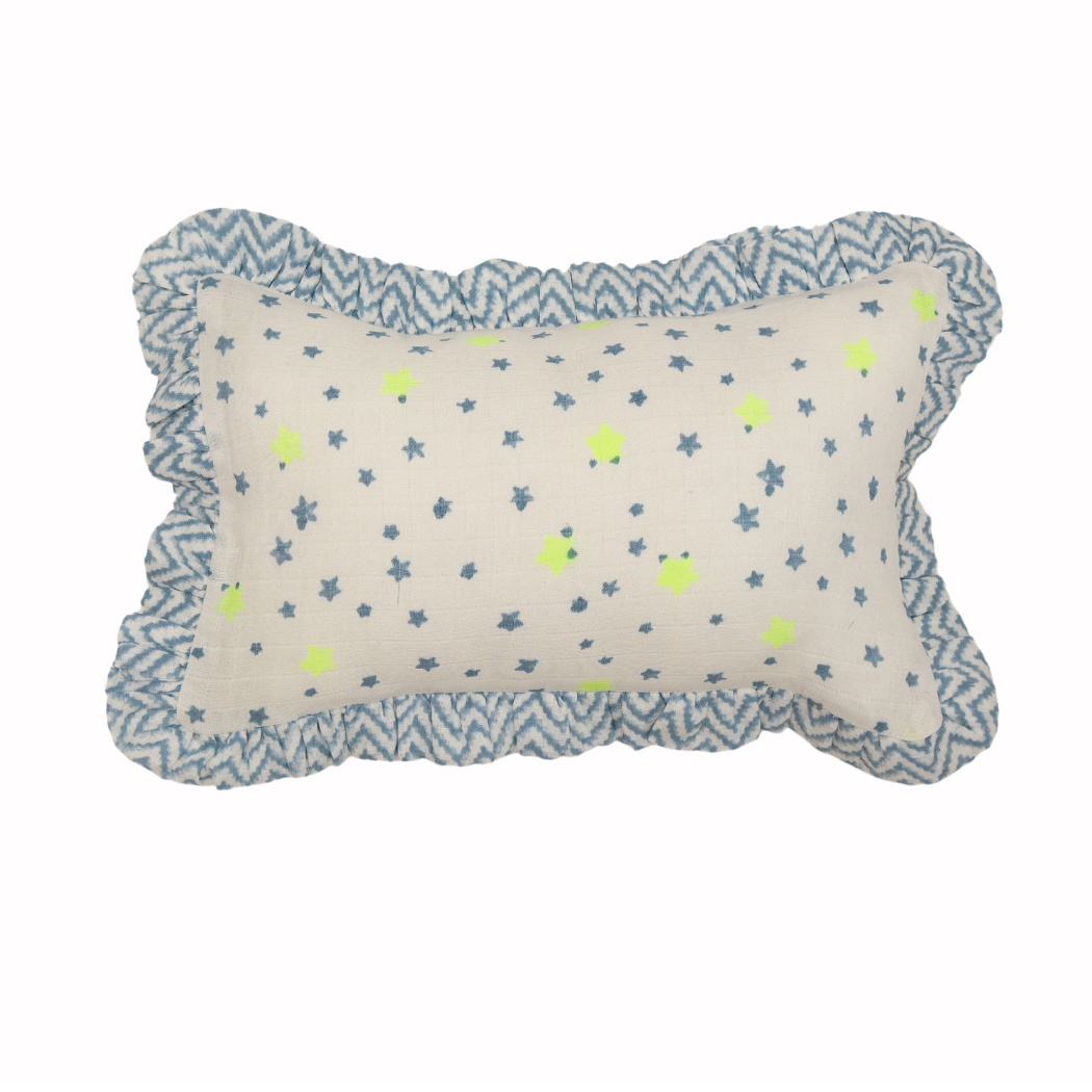 Willa and the Bear - Wholesale Pillow/Cushion - Kids & Baby - Muslin Ruffle Mini Pillow14