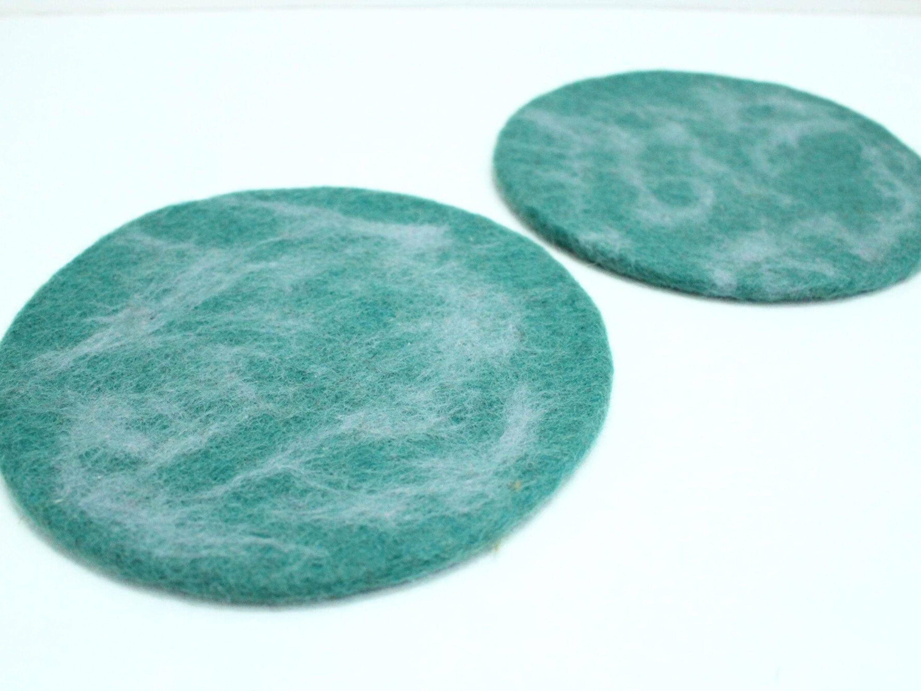 Woollyfelt - Vendita all'ingrosso Sottopentola - Set di sottopentola ecologici in feltro di lana resistenti al calore e antiscivolo6