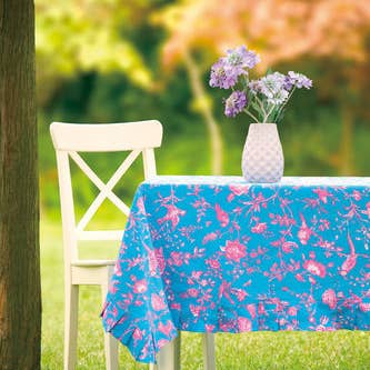 Peking Handicraft – wholesale Duk – Colette i blå bordsduk1