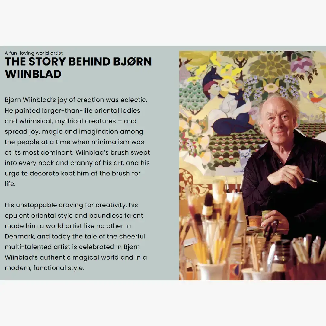 Danish Design Collective - Vente Décoration de Noël - Bjørn Wiinblad - Eva - Bougie de l'Avent 9,8" 20253