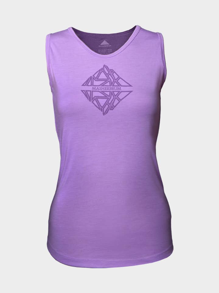 PROCLIMB TANK TOP LILAC F for wholesale by The Masherbrum Company