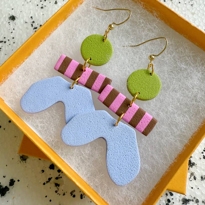 Lemon Lee Studio - Wholesale Dangle Earrings - Margot Wiggle Earrings1