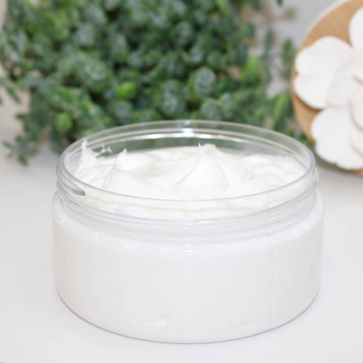 Baba Yaga Designs LLC - Wholesale Body Balm/Butter - Honeysuckle Body Butter 8 oz Shea Cocoa Sunflower Non-Greasy