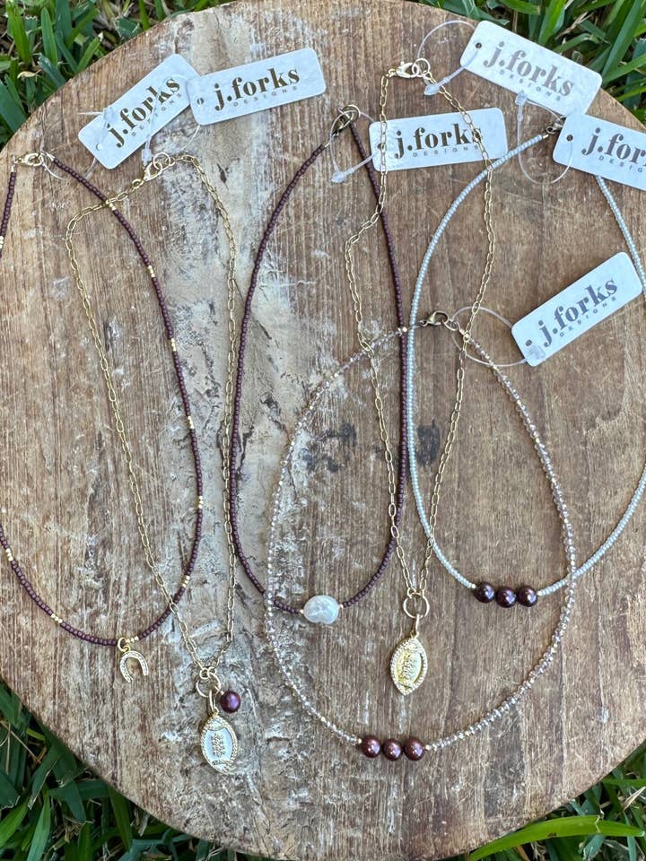 Gig 'Em Jewelry Collection for wholesale by J.Forks Designs