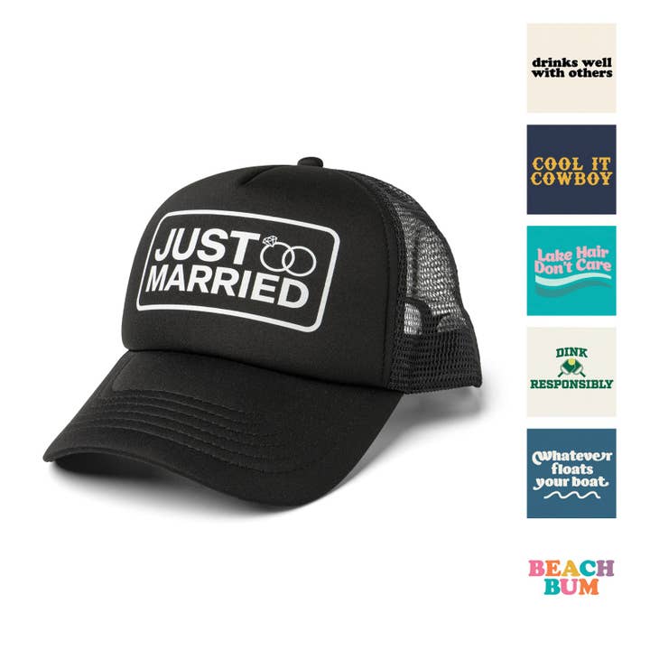 DM Merchandising - Wholesale Trucker Hat - Women's - Pacific Brim Foam Trucker Hats Open Stock