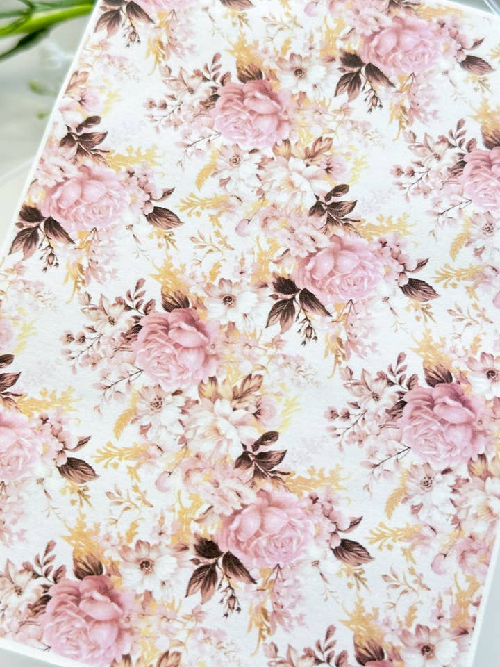 Transfer Paper 401 Roses Wallpaper | Image Water Transfer for wholesale by Tera Clay