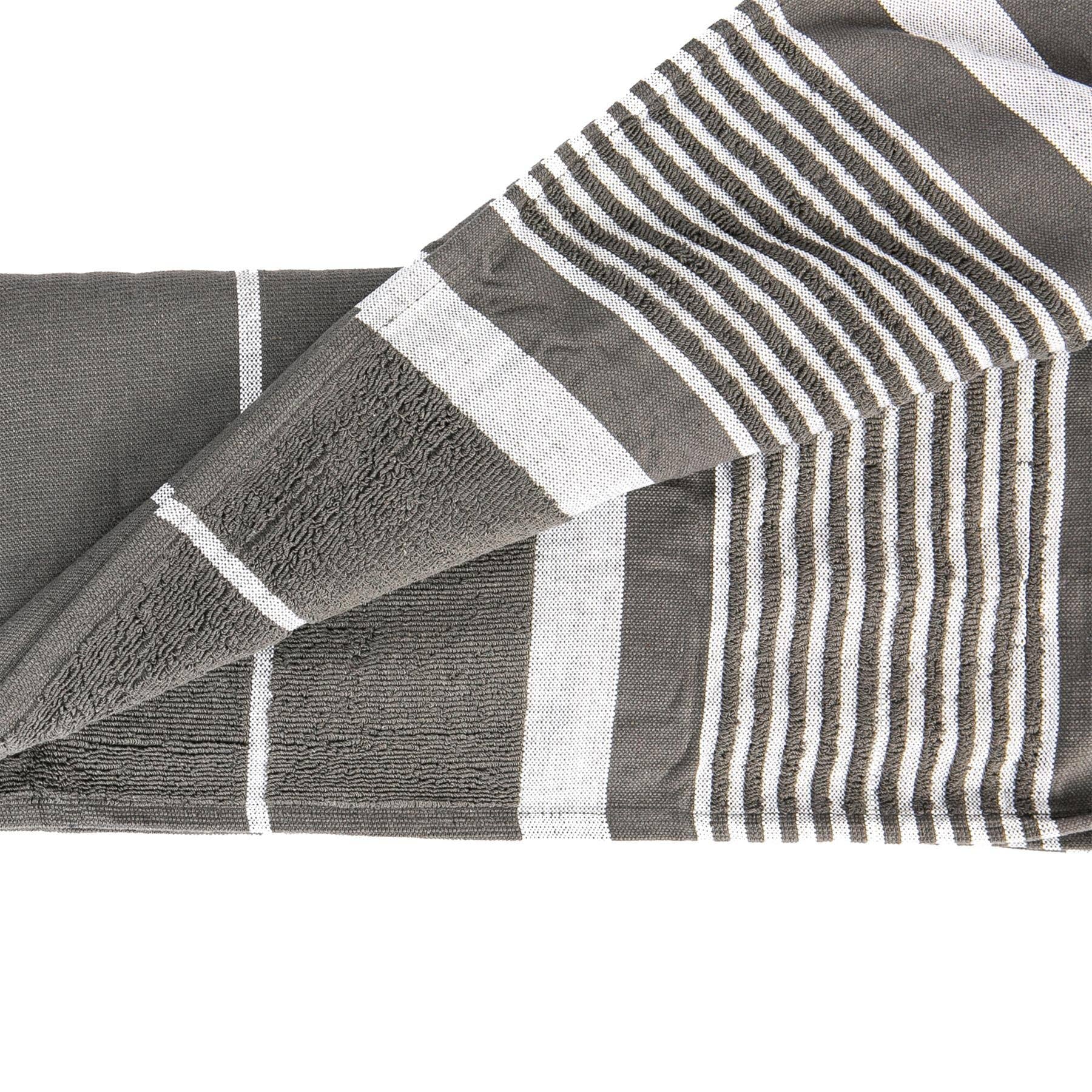 Rinkit Ltd – wholesale Bath towel – Nicola Spring Deluxe Turkish Cotton Bath Towel - Steel Grey6