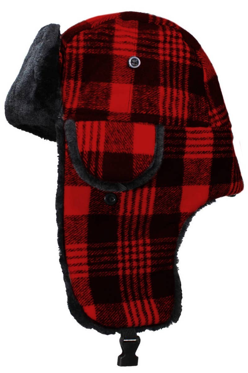 SURTIDO Gorro Glen Plaid con forro de piel térmica de venta al por mayor en Faire6