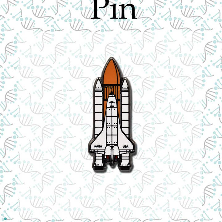 NASA Space Shuttle Hard Enamel Pin for wholesale on Faire2