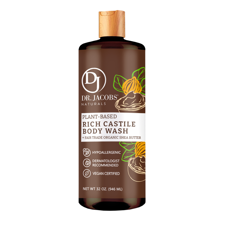 Dr Jacobs Naturals - Wholesale Body Wash/Shower Gel - Rich Castile Body Wash  - 32 oz2