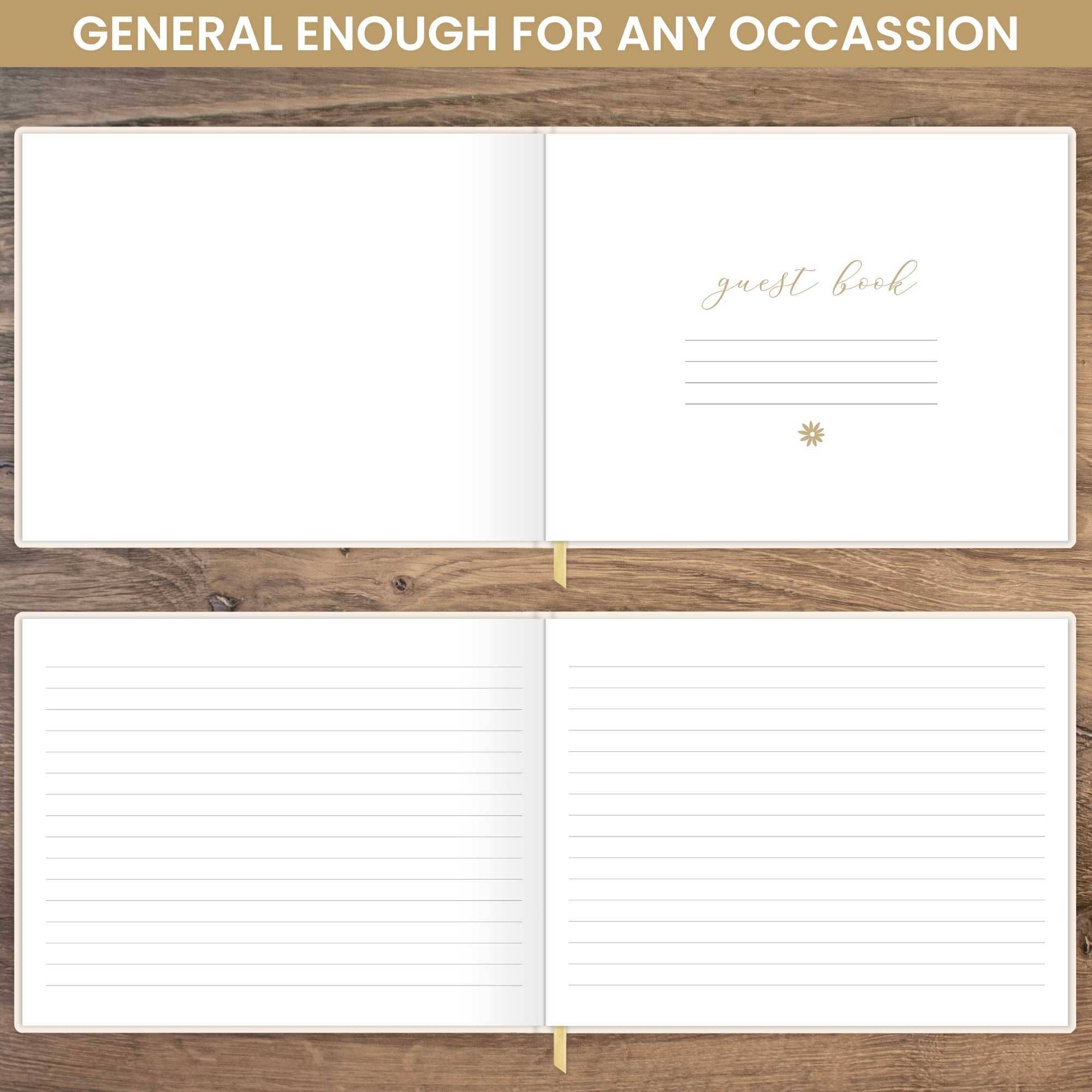 bloom daily planners - Wholesale Guest Book - Linen Guest Book3