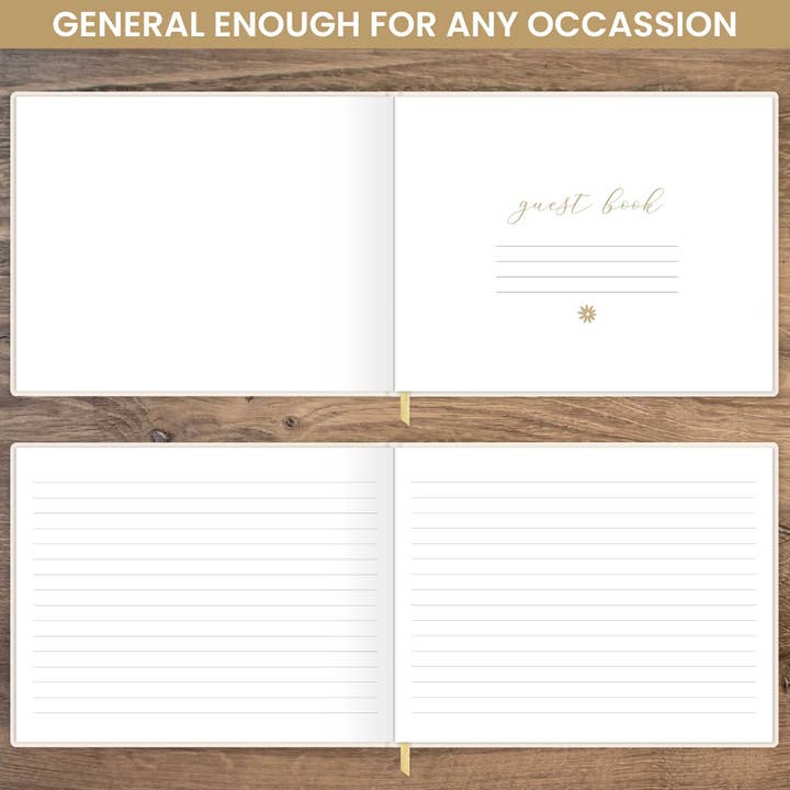 bloom daily planners - Wholesale Guest Book - Linen Guest Book3