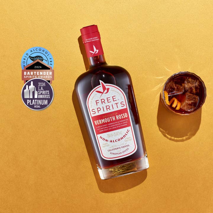 Free Spirits - Wholesale Non-Alcoholic Spirits/Wine/Beer - Free Spirits | Vermouth Rosso | Non-Alcoholic Sweet Vermouth