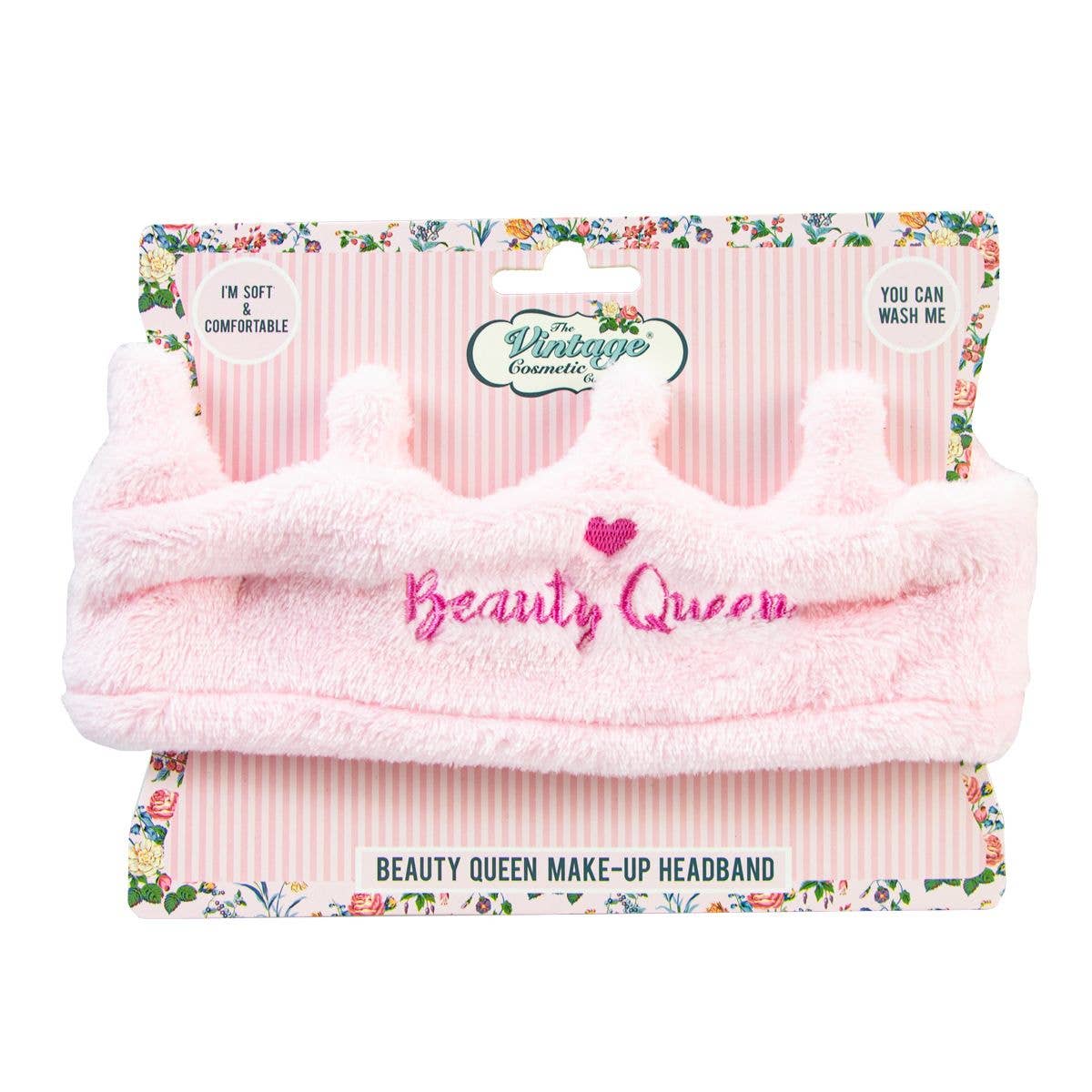 Beauty Pro - Vente Bandeau pour le spa - Le Bandeau de Maquillage Beauty Queen de The Vintage Cosmetic Company1