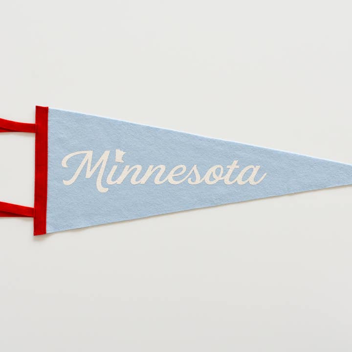 By Aleisha - Wholesale Flag - Minnesota Felt Pennant2