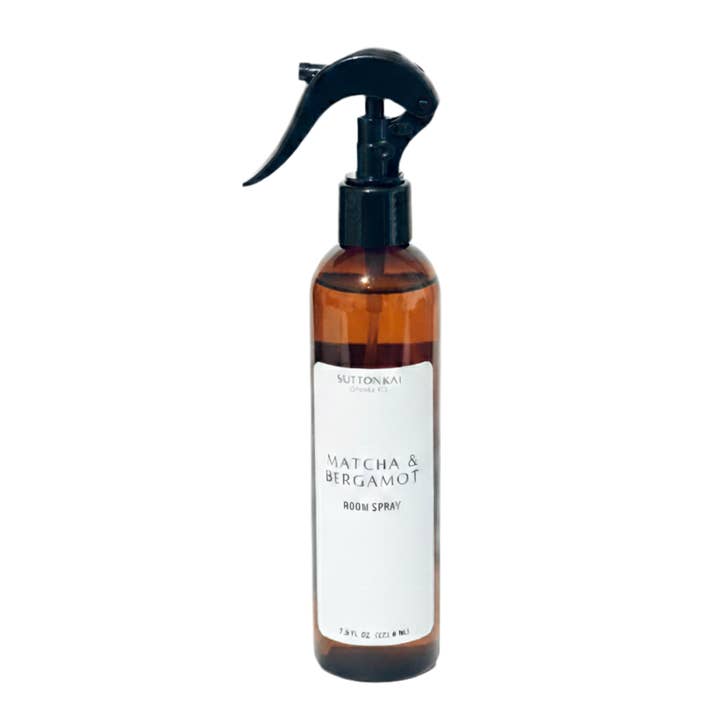 Matcha & Bergamote | Spray d'ambiance 7,5 oz | Sans COV pour la vente par Sutton Kai Candle Company LLC