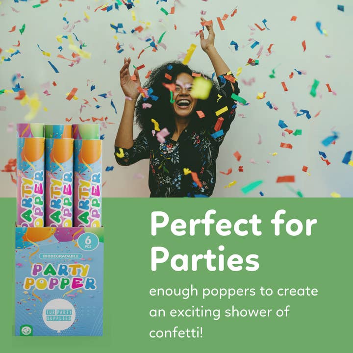 TUR Party Supplies - Wholesale Confetti - Confetti Cannons - Biodegradable4