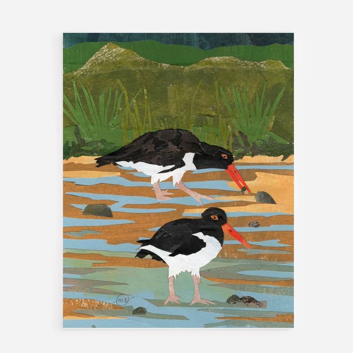 Kustscholekster Notitiekaart voor wholesale door Mandy Warhol Fine Art