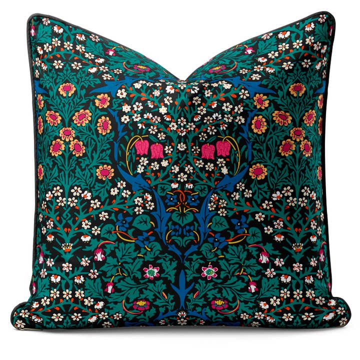Blackthorn Magenta Rosa - Almofada de Ar Livre William Morris por atacado de ART CUSHIONS