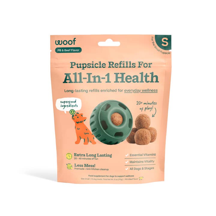 Woof - Wholesale Pet Treats - Dog - All-in-1 Wellness Pops