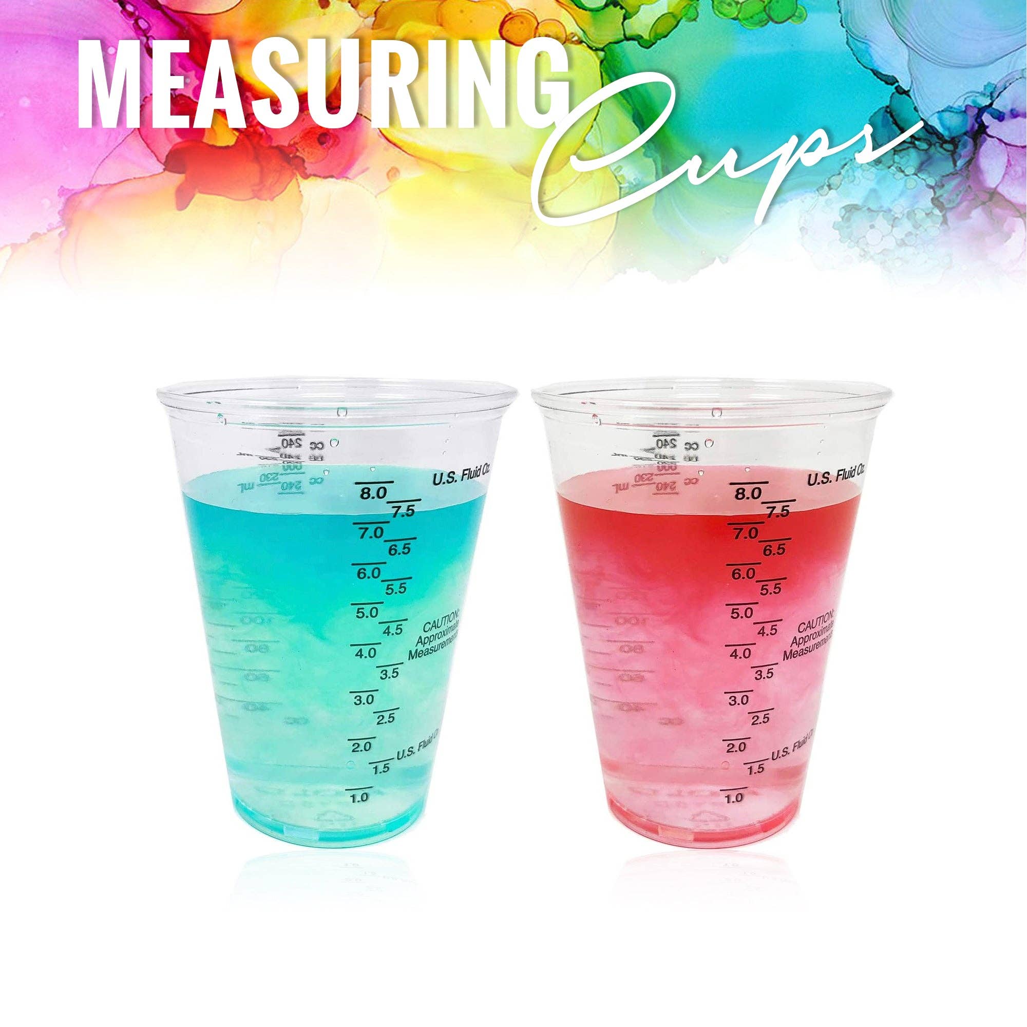 Pixiss - Wholesale Measuring Cup - PIXISS Disposable Mixing & Measuring Cups - 10oz.3
