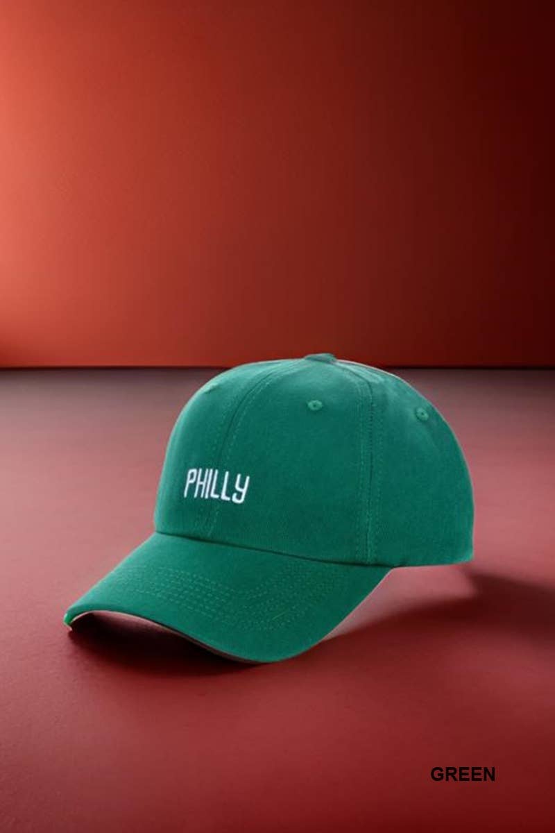 GRØN-170479 ,..0810 Vintage Philly Broderet Baseballkasket SI-26571 for engroshandel på Faire4